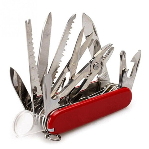 Multi-Functional Swiss Keychain